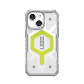 Husa iPhone MagSafe Pathfinder Clear UAG pentru iPhone 14 Active Neon - WATCHERS